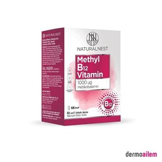 Naturalnest Methyl B12 1000 mcg Sprey 10 ml (SKT:02.2025)