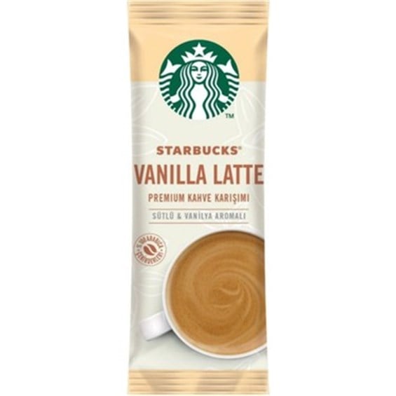 Starbucks Vanilla Latte Kahve 21,5 gr