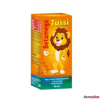 Betamega Tussi Takviye Edici Gıda Şurup 100 ml