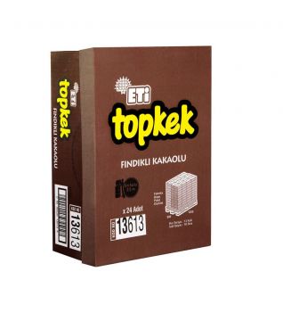 Eti Topkek Fındıklı Kakaolu 35 Gr x 24 Adet