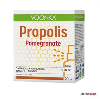 Voonka Propolis Pomegranate Sprey 20 ml