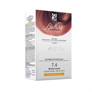 Bionike Shine On Saç Boyama Kiti - 7.4 Bakır Sarı