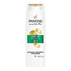 Pantene Şampuan 3 u 1 Güç ve Parlaklık 400 ml