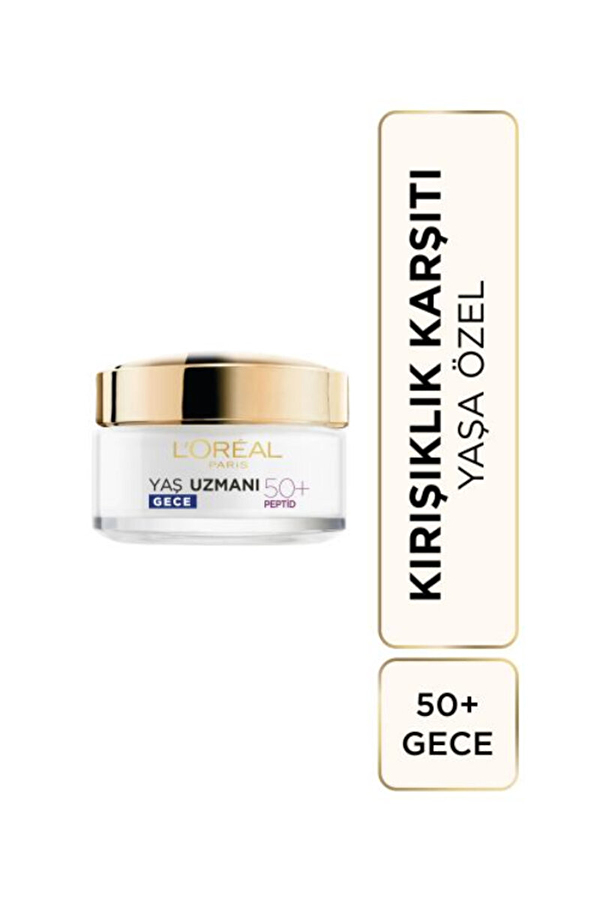 Loreal Yaş Uzmanı +50 Yenileyici Gece Kremi 50 ml