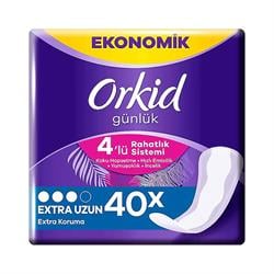 Orkid Günlük Extra Koruma Uzun 40 lı Eko