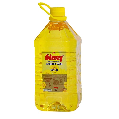 Ödenay Ayçiçek Yağı Pet 4 lt