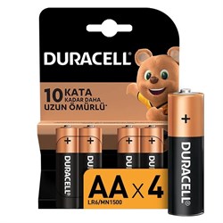 Duracell Pil 4lü AA Kalem
