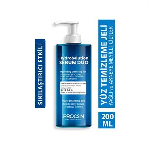 Procsin Hydrosolition Yüz Temizleme Jeli 200 ml
