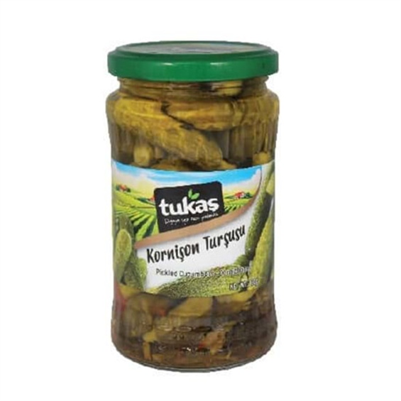 Tukaş Kornişon Turşu No:2 650 gr 