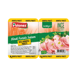 Polonez Hindi Fıstıklı Salam 2x90 G