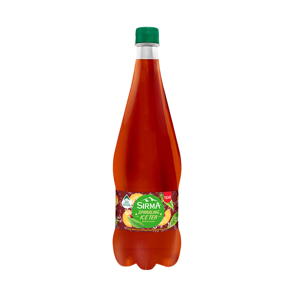 Sırma Sparkling İce Tea Şeftali Lezzeti 1 lt