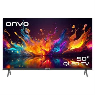 Onvo 50OVF9001UQ Frameless Ultra HD QLED Google TV
