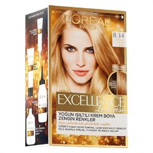 L'Oreal Paris Excellence Intense Saç Boyası 8.34