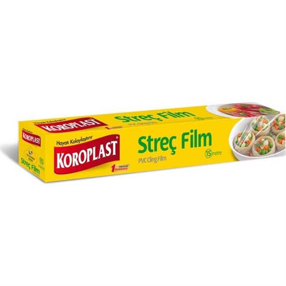 Koroplast Strech Rulo 15 mt