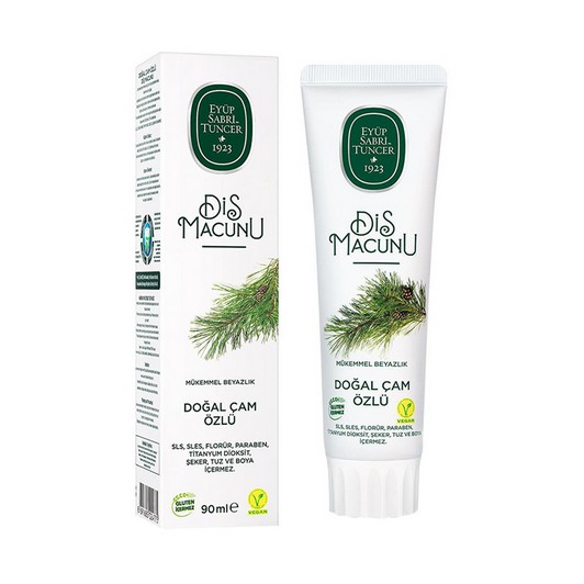 Eyüp Sabri Tuncer Diş Macunu Dogal Çam Özlü  90 ml