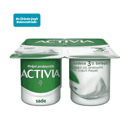 Activia Probiyotik Yoğurt Çeşitleri 4x100 G