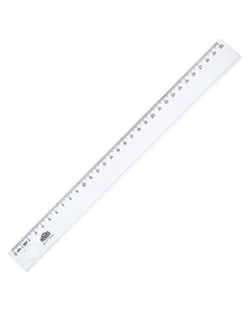 Hatas Ekonomik Cetvel (Şeffaf) 30 CM