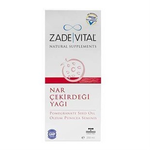 Zade Vital Nar Çekirdeği Yaği - Sivi Cam Şişe 200ml