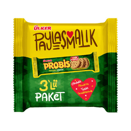 Ülker Probis Kremalı Bisküvi 3x75 G