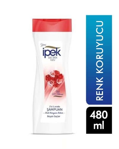 İpek Şampuan 480 ml Boyalı Saçlar Gül