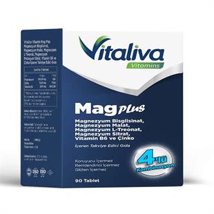 Vitaliva Vitamins Magplus 60 Tablet