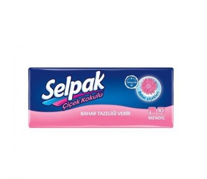SELPAK MENDIL ÇIÇEK KOKULU 10 LU