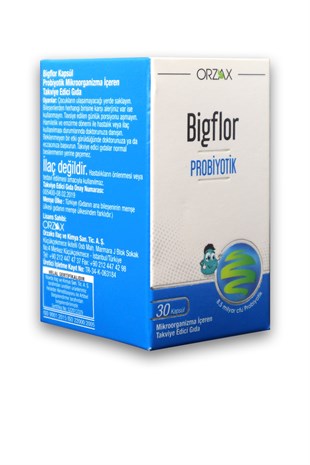 Bigflor Probiyotik 30 Kapsül