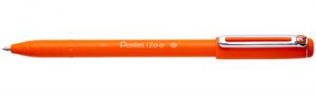 Pentel İzee 0.7 MM Yağ Bazlı Kapaklı Roller Kalem Turuncu BX457