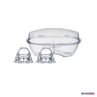 Mamajoo Silikon Göğüs Ucu Çıkartıcı Seti & Saklama Kutusu