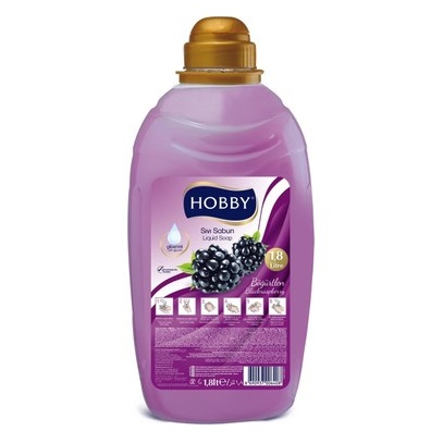 Hobby Sıvı Sabun 1.5 Lt Böğürtlen