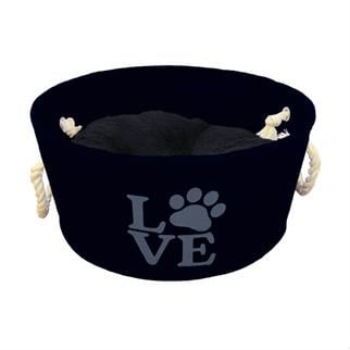 Lionpets Keçe Kedi Ve Köpek Yatağı 45 Cm Lacivert