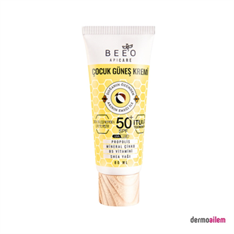Bee'o Çocuk Güneş Kremi Spf 50+ Faktör 80 ml