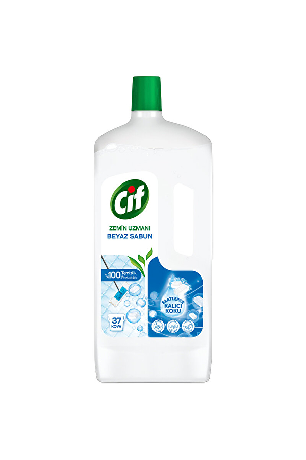 Cif Konsatre Zemin Uzmanı Fayans Beyaz Sabun 1500 ml