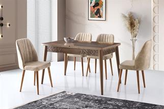 Karataş Ma-1222 Mira Masa Ceviz-Ceviz/Ceviz