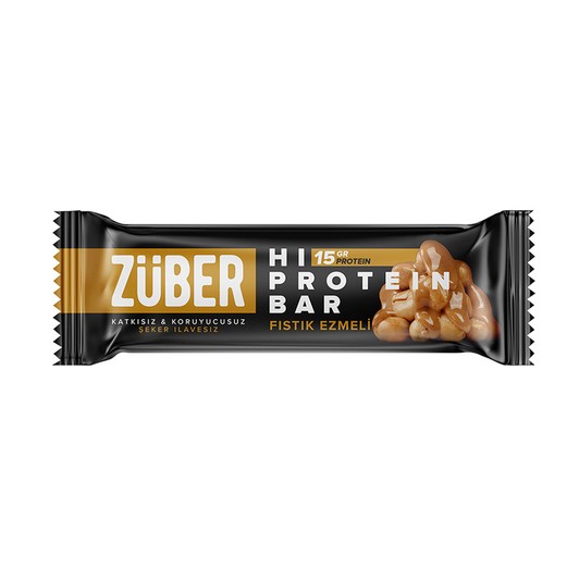 ZUBER PROTEIN BAR HI15 FISTIK EZMELI 45 GR