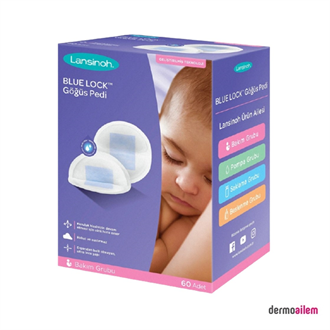 Lansinoh Blue Lock Göğüs Pedi 60 Adet