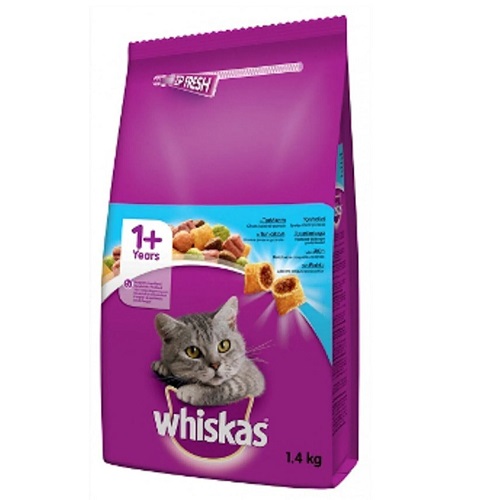 Whiskas Biftekli Ciğerli Kuru Kedi Maması 1.4 Kg