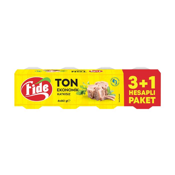 Fide Ekonomik Ton Balığı 4*80 gr