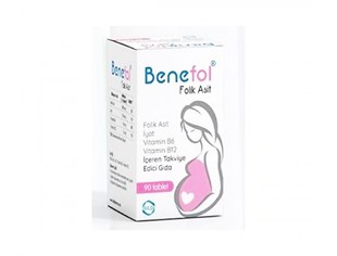 Benefol Folik Asit 90 Tablet