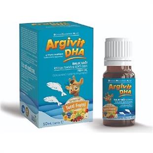 Argivit DHA Damla Balık Yağı 10 ml
