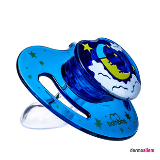 Bambino Damaklı Uyku Emziği 18+ Ay No:3 Mavi