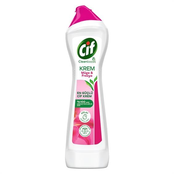 Ciff Krem Temizleyici 500ml Müge Çiçeği ve Frezy