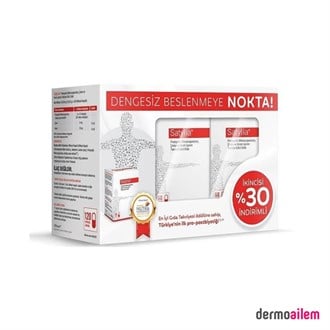 Satylia Probiyotik 60 Kapsül 2'li Paket