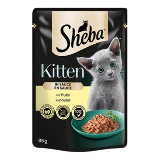 Sheba Kitten Tavuklu Yavru Kedi Maması 85 Gr
