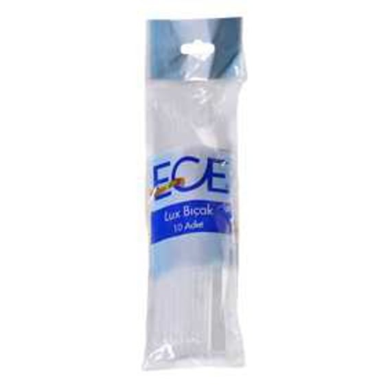Ece Lüks Plastik Bıçak 10'lu