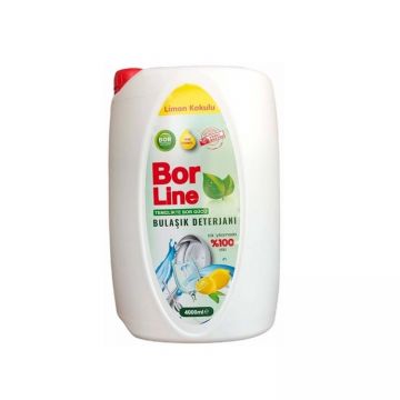 Borline Sıvı Bulaşık Deterjanı Limon 4000 Ml