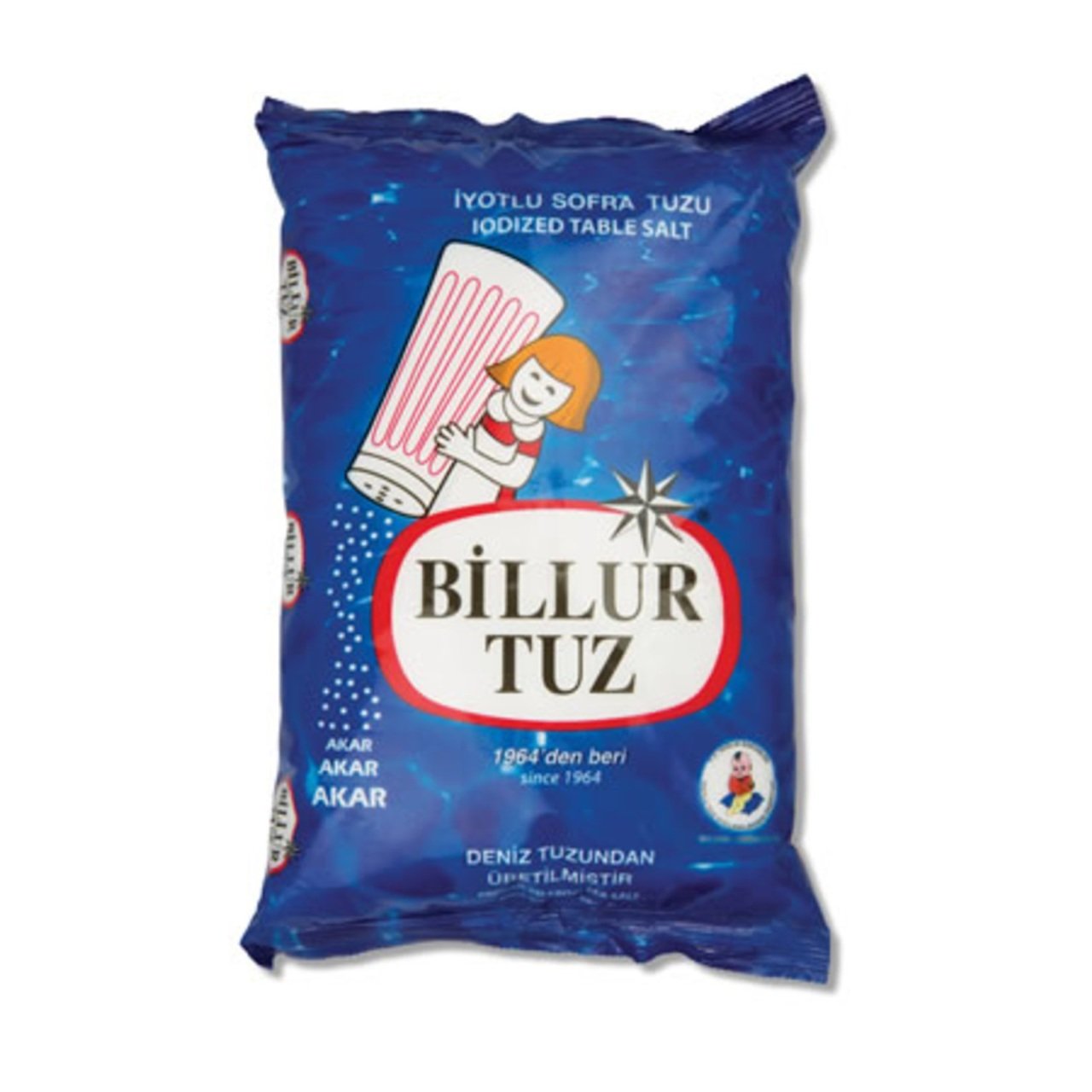 Billur Tuz İyotlu 1500 gr
