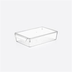 Şeffaf Kapaklı Buzdolabı Organizerı 07441