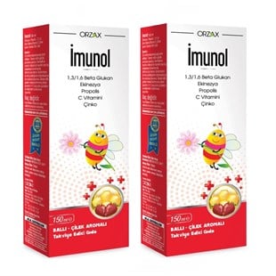 İmunol Şurup 150 ml - İkincisi %50 İndirimli