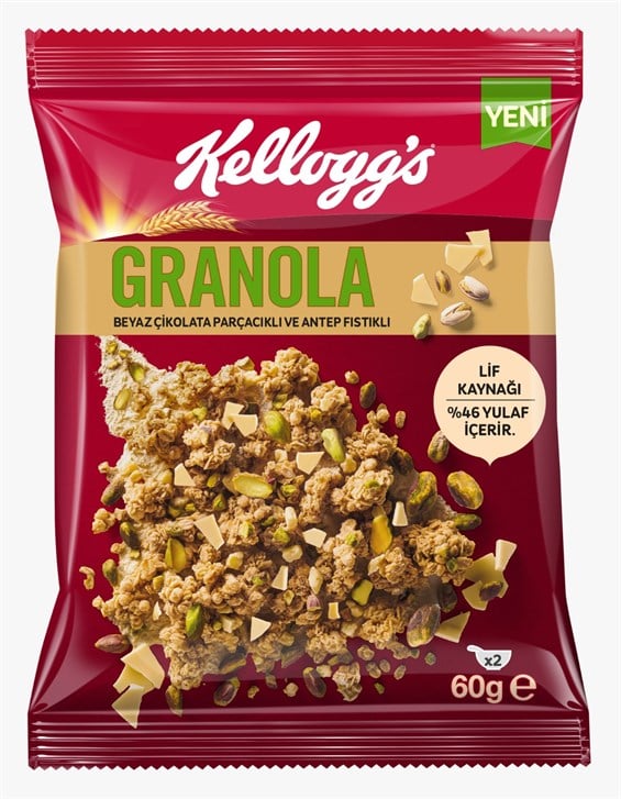 Ülker Kelloggs Granola Antep Fıstıklı 60 gr 